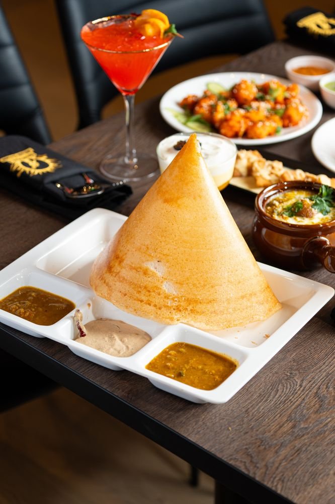 Crispy Masala Dosa at Bahubali